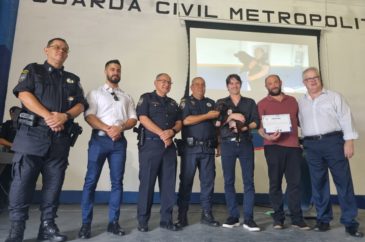 TV ABERTA NEWS: HAGANÁ DOA FILHOTE DE LABRADOR AO CANIL DA GCM 